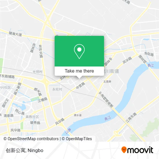 创新公寓 map