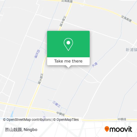 胜山靓颜 map