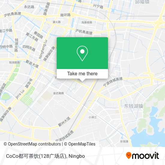 CoCo都可茶饮(128广场店) map