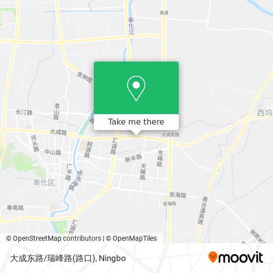 大成东路/瑞峰路(路口) map