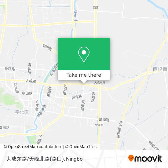大成东路/天峰北路(路口) map
