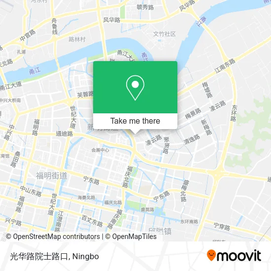 光华路院士路口 map