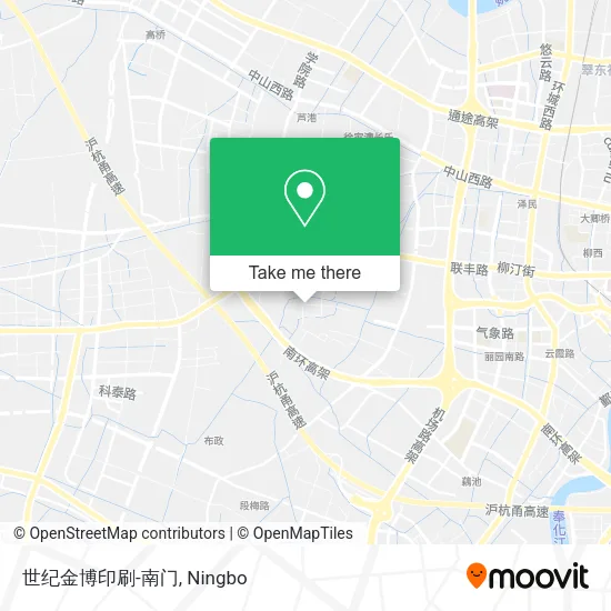 世纪金博印刷-南门 map
