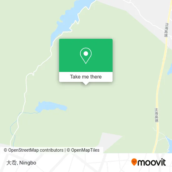 大岙 map