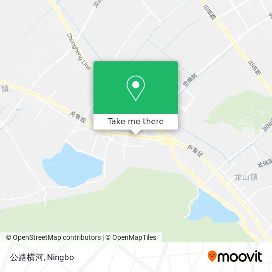 公路横河 map