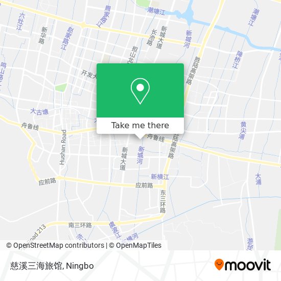 慈溪三海旅馆 map