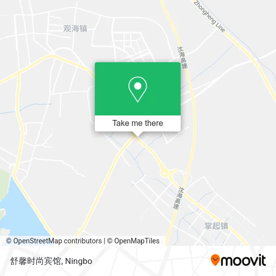 舒馨时尚宾馆 map