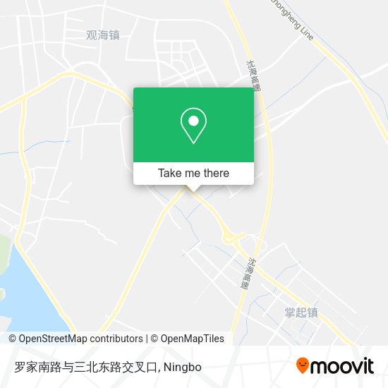 罗家南路与三北东路交叉口 map