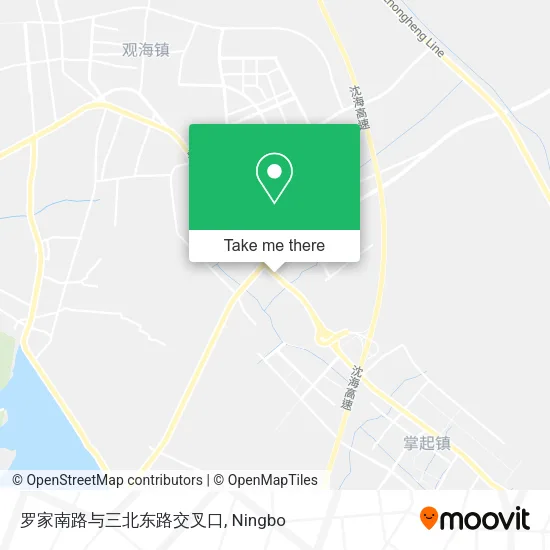 罗家南路与三北东路交叉口 map