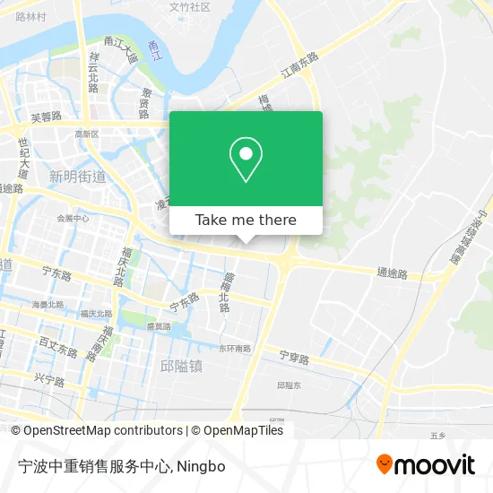 宁波中重销售服务中心 map