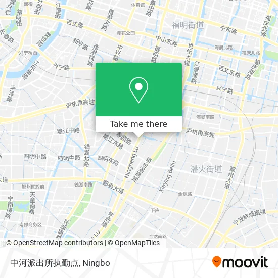 中河派出所执勤点 map