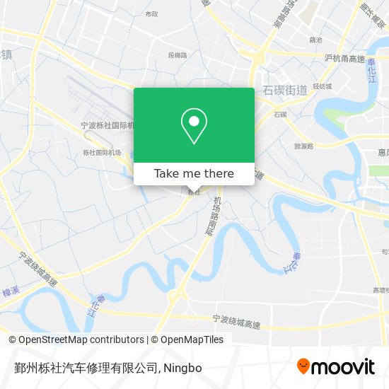 鄞州栎社汽车修理有限公司 map