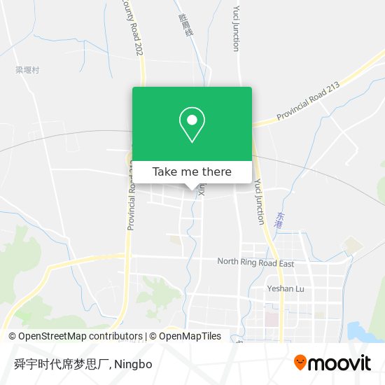 舜宇时代席梦思厂 map