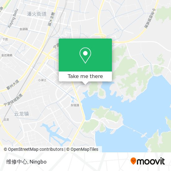 维修中心 map