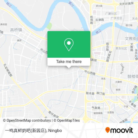 一鸣真鲜奶吧(新园店) map