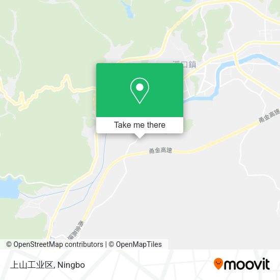 上山工业区 map