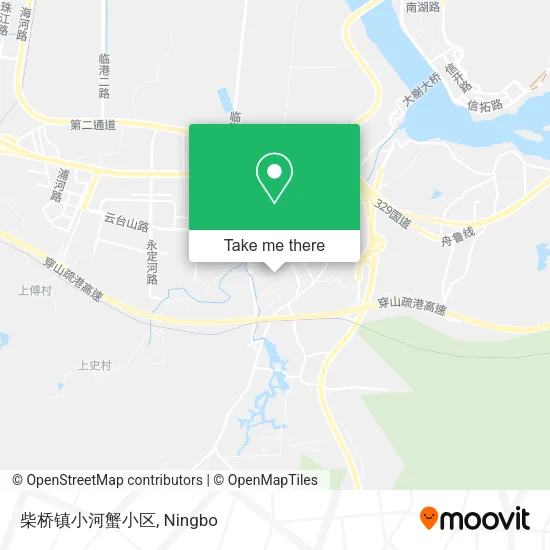 柴桥镇小河蟹小区 map