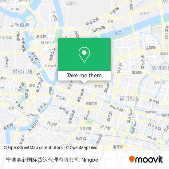 宁波奕新国际货运代理有限公司 map