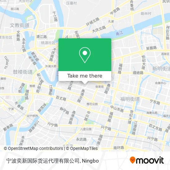 宁波奕新国际货运代理有限公司 map