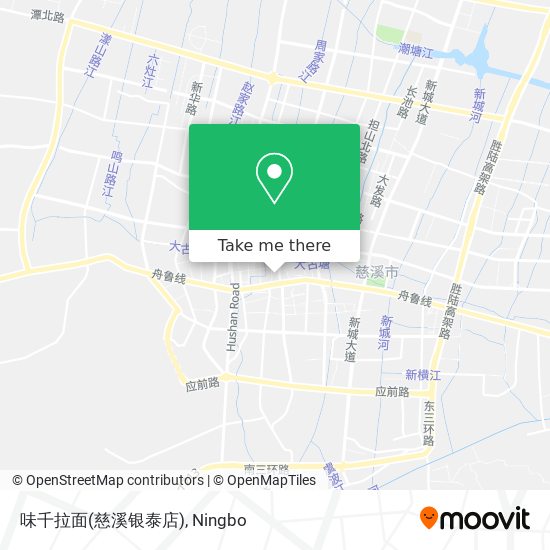 味千拉面(慈溪银泰店) map