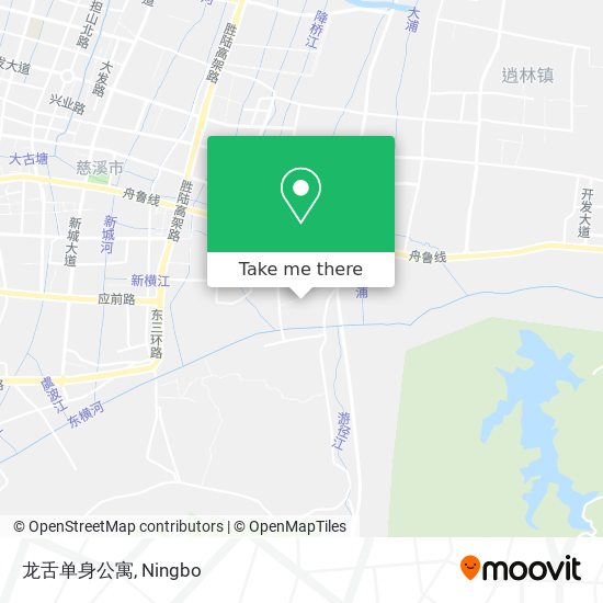 龙舌单身公寓 map