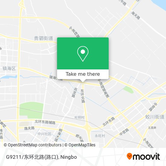 G9211/东环北路(路口) map