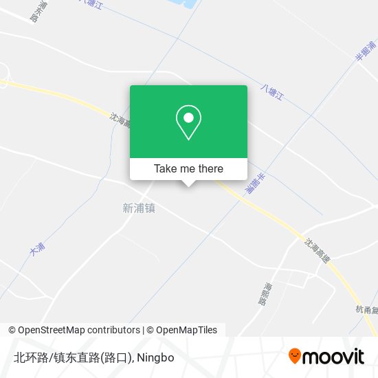 北环路/镇东直路(路口) map