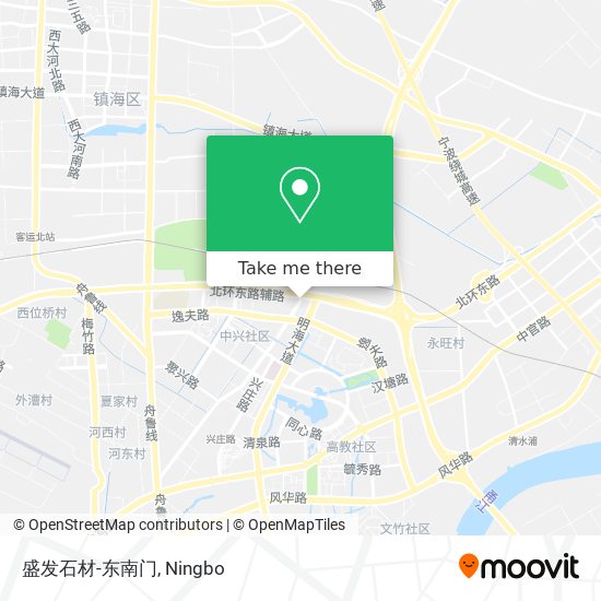盛发石材-东南门 map