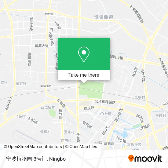 宁波植物园-3号门 map
