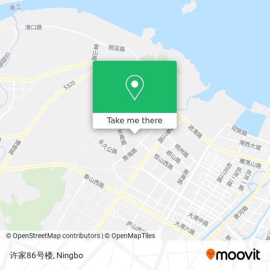 许家86号楼 map