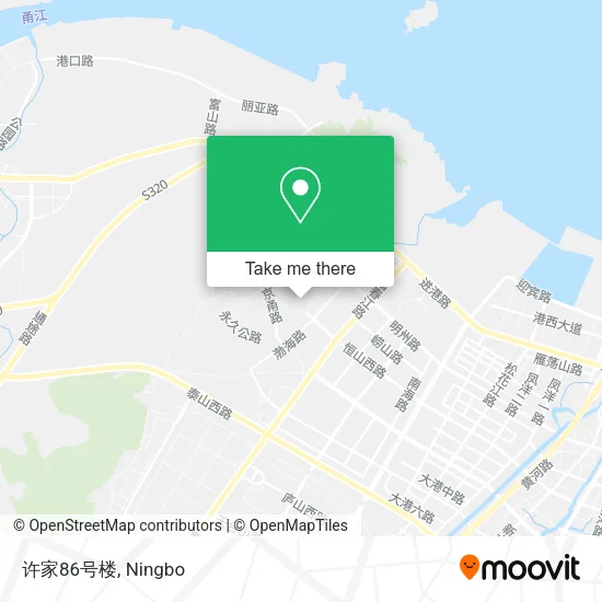 许家86号楼 map