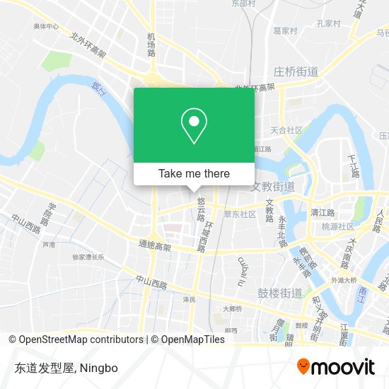 东道发型屋 map