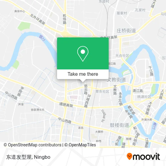 东道发型屋 map