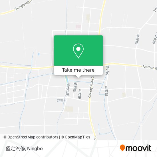 坚定汽修 map