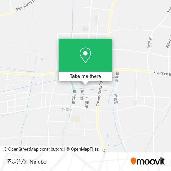 坚定汽修 map