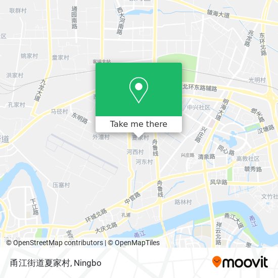甬江街道夏家村 map