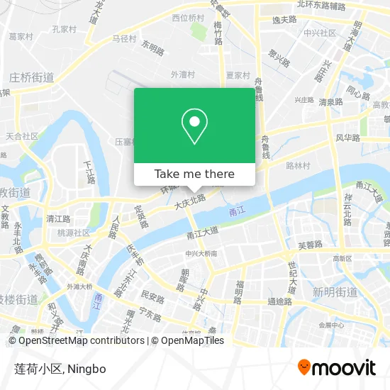 莲荷小区 map