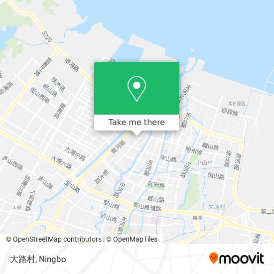 大路村 map