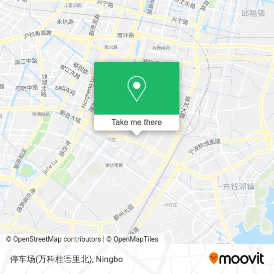 停车场(万科桂语里北) map