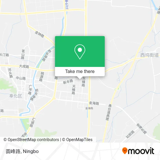 圆峰路 map