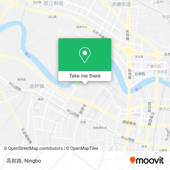 高前路 map