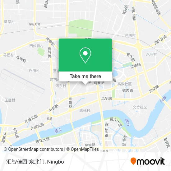 汇智佳园-东北门 map