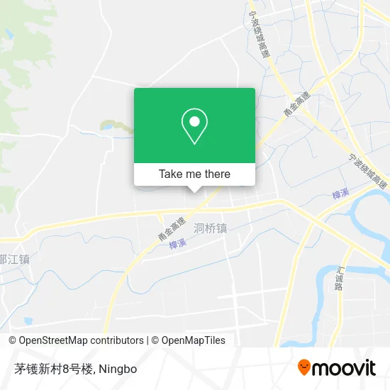 茅镬新村8号楼 map