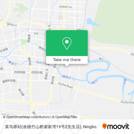 菜鸟驿站(余姚竹山桥谢家湾19号Z先生店) map