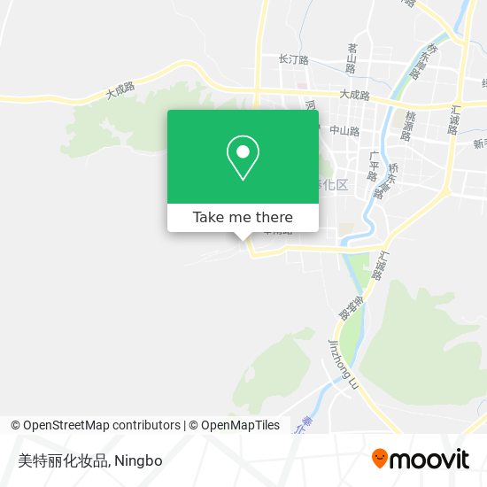 美特丽化妆品 map