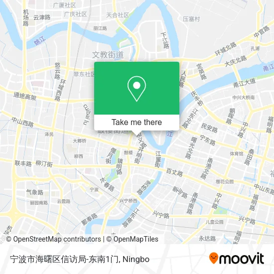 宁波市海曙区信访局-东南1门 map