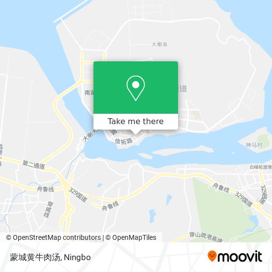 蒙城黄牛肉汤 map