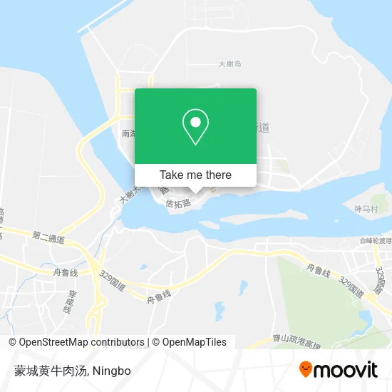 蒙城黄牛肉汤 map