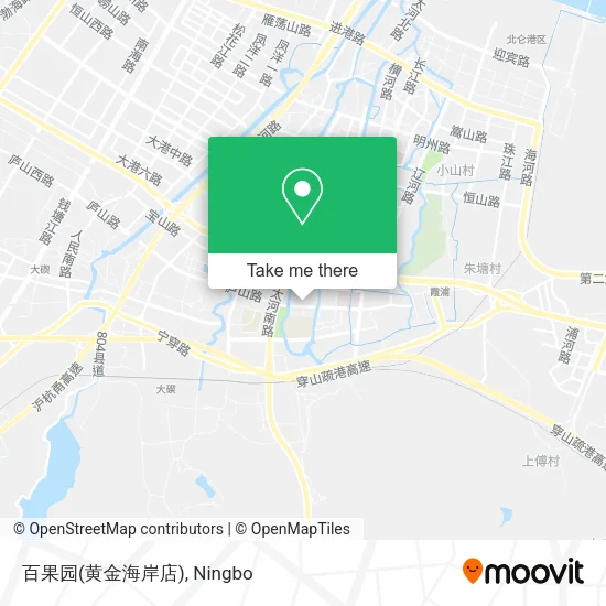 百果园(黄金海岸店) map