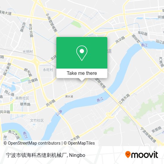 宁波市镇海科杰缝刺机械厂 map